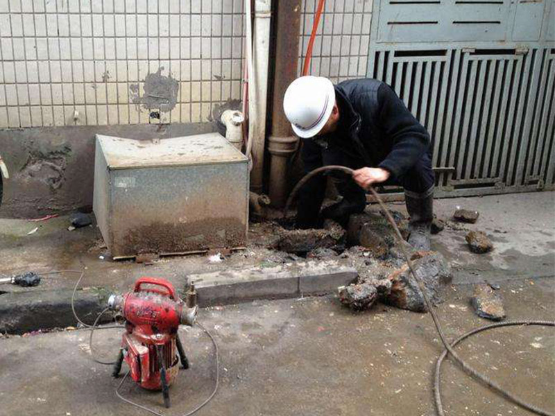 建阳疏通下水道-洗菜池疏通